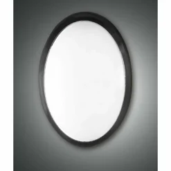 Luminaires Fabas Luce Applique extérieure Fabas Luce PRESTON LED Noir