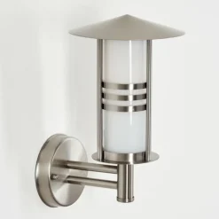 hofstein Applique extérieure Forli Acier inoxydable, 1 lumière