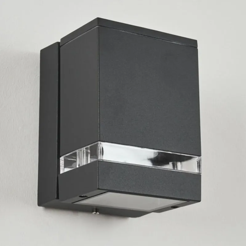 hofstein Applique extérieure Haines Anthracite, Noir, 1 lumière