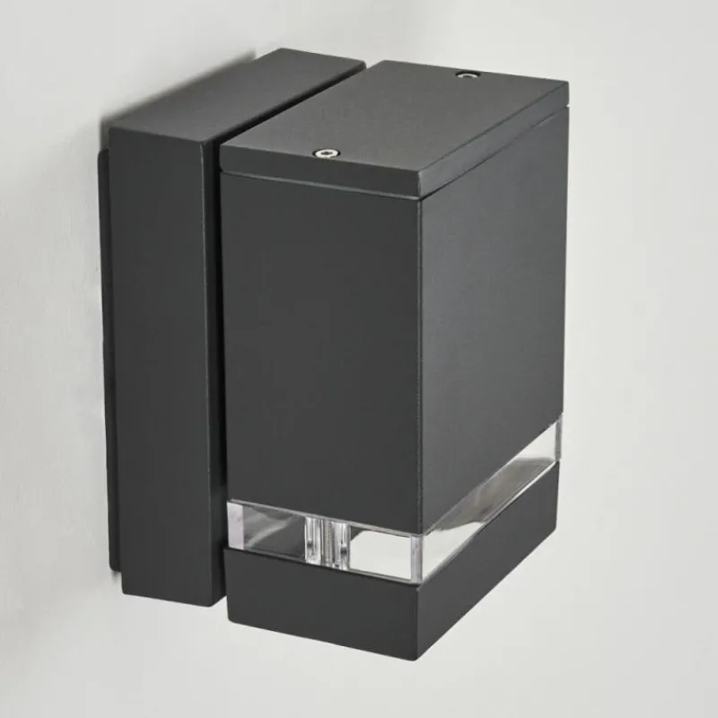 hofstein Applique extérieure Haines Anthracite, Noir, 1 lumière