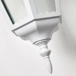 Luminaires Rustiques-hofstein Applique extérieure Hongkong Blanc, 1 lumière