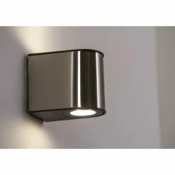 Luminaires Lutec Applique extérieure LED Lutec Acier brossé, 6 lumières