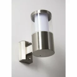 hofstein Applique extérieure Leon LED Acier inoxydable, 1 lumière