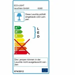 Luminaires Lutec Applique extérieure LUTEC EGGO LED Anthracite, 3 lumières