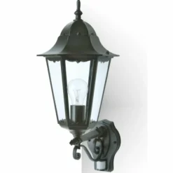 Luminaires Lutec Applique extérieure LUTEC BRISTOL Noir, 1 lumière