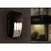 Luminaires Lutec Applique extérieure LUTEC MASK LED Anthracite, 4 lumières