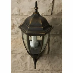 Luminaires Rustiques-Luminaires Rabalux Applique extérieure Rabalux Toronto Transparent, 1 lumière