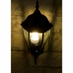 Luminaires Rustiques-Luminaires Rabalux Applique extérieure Rabalux Toronto Transparent, 1 lumière