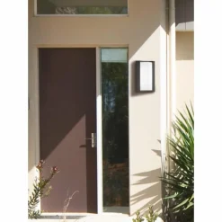 Luminaires Trio applique extérieure Trio SUEZ LED Noir, 1 lumière