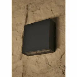 Luminaires Trio applique extérieure Trio THAMES LED Noir, 2 lumières