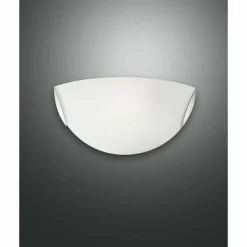 Luminaires Fabas Luce Applique Fabas Luce FOX Nickel mat, 1 lumière