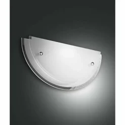 Luminaires Fabas Luce Applique Fabas Luce HILL Chrome, 1 lumière