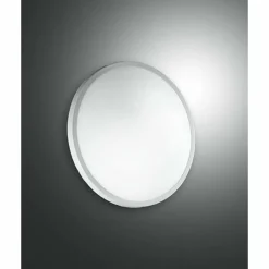 Luminaires Fabas Luce Applique Fabas Luce PLAZA Blanc, 1 lumière