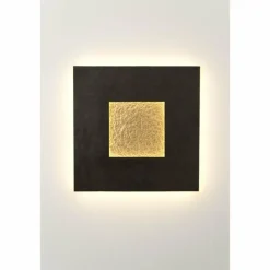 Lampes Dorées-Luminaires Holländer Applique Holländer ECLIPSE LED Brun, Or, Noir, 1 lumière