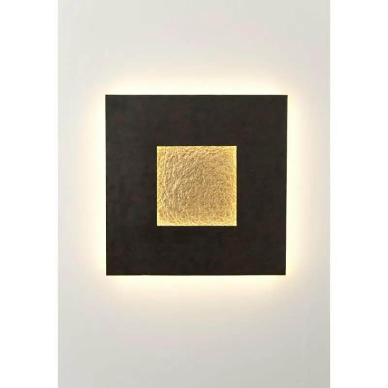 Lampes Dorées-Luminaires Holländer Applique Holländer ECLIPSE LED Brun, Or, Noir, 1 lumière