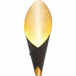 Lampes Dorées-Luminaires Holländer Applique Holländer FIACCOLA Brun, Or, Noir, 1 lumière