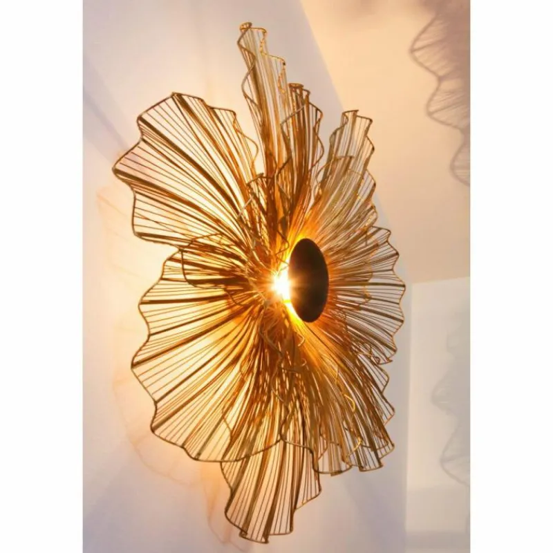 Lampes Dorées-Luminaires Holländer Applique Holländer Tremolo Brun, Or, Noir, 3 lumières