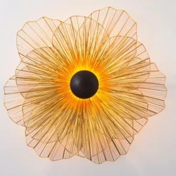 Lampes Dorées-Luminaires Holländer Applique Holländer Tremolo Brun, Or, Noir, 3 lumières