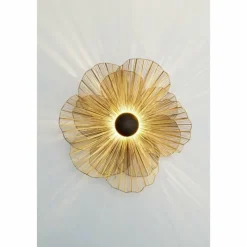 Lampes Dorées-Luminaires Holländer Applique Holländer TREMOLO Brun, Or, Noir, 3 lumières