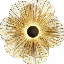 Lampes Dorées-Luminaires Holländer Applique Holländer TREMOLO Brun, Or, Noir, 3 lumières