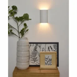 Luminaires Lucide Applique Lucide GIPSY Blanc, 1 lumière* Appliques