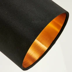 Lampes En Tissu-hofstein Applique murale Alsen Écru, Noir, 1 lumière