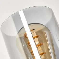 Suspension Verre Fumé-hofstein Applique murale Amignon Écru, Noir, 1 lumière