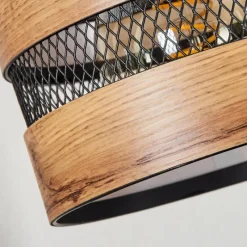 Lampes Vintages & Rétros-hofstein Applique murale Anthe Écru, Noir, 1 lumière