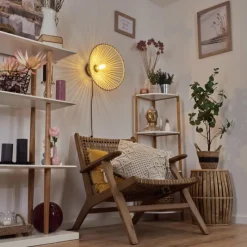 Luminaires Scandinaves-hofstein Applique murale Callide Noir, 1 lumière