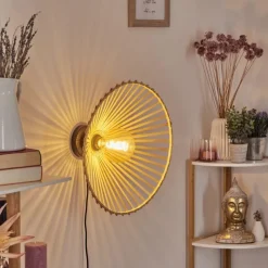 Luminaires Scandinaves-hofstein Applique murale Callide Noir, 1 lumière