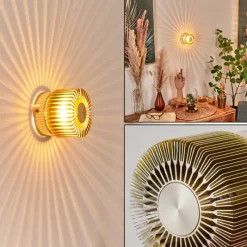 Luminaires Orientaux-hofstein Applique murale Cantoni Or, 1 lumière