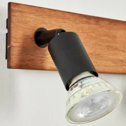 hofstein Applique murale Castillo Écru, Noir, 2 lumières