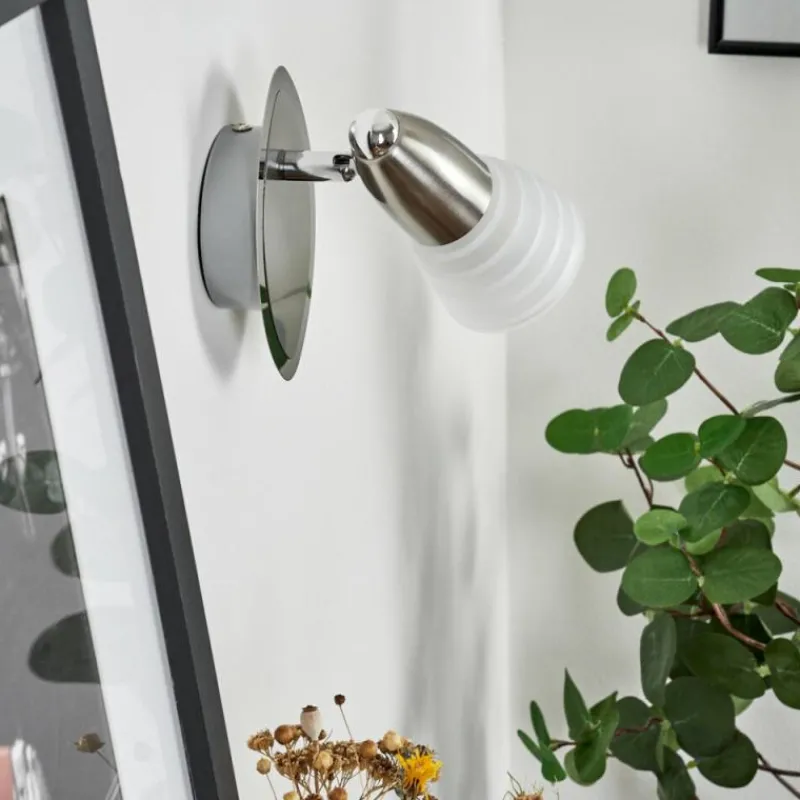 hofstein Applique murale Chapod Nickel mat, 1 lumière
