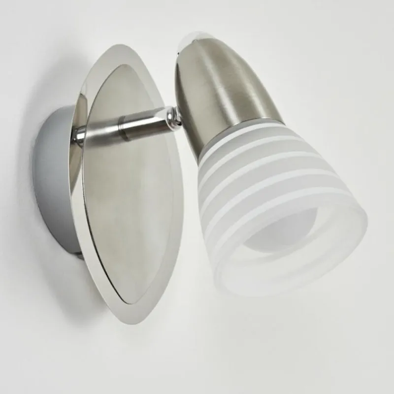 hofstein Applique murale Chapod Nickel mat, 1 lumière