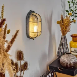 hofstein Applique murale Chaquire Gris, 1 lumière