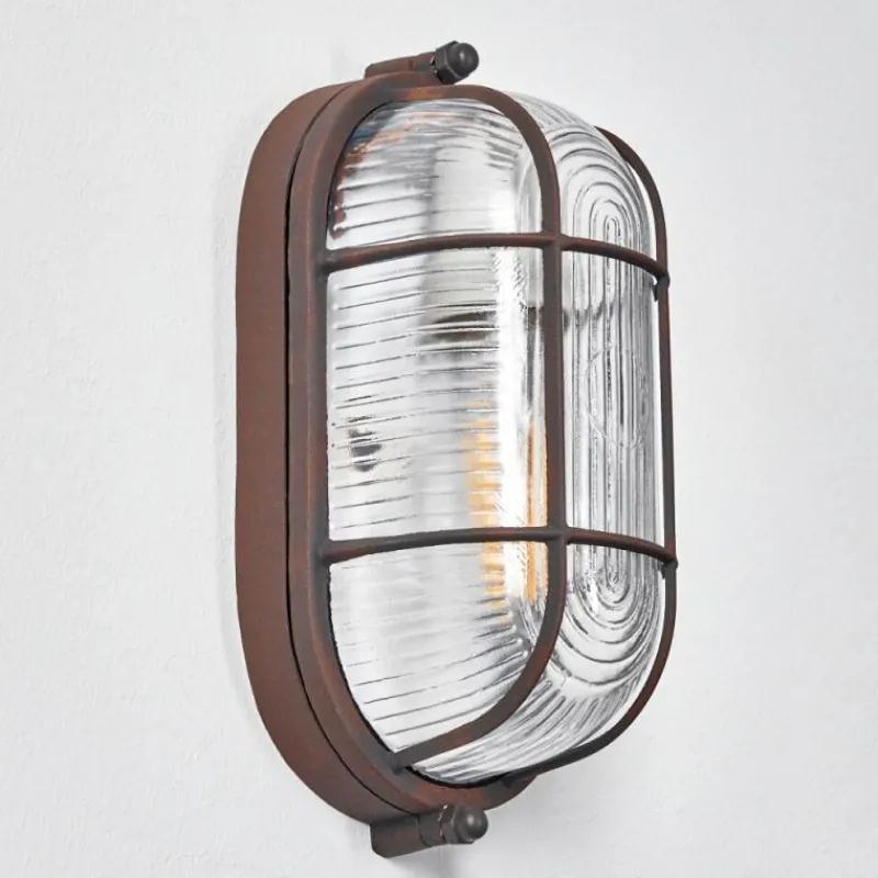 hofstein Applique murale Chaquire Brun, Rouille, 1 lumière