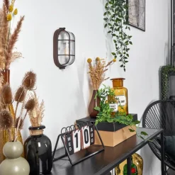 hofstein Applique murale Chaquire Brun, Rouille, 1 lumière