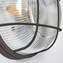 hofstein Applique murale Chaquire Brun, Rouille, 1 lumière