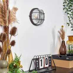 hofstein Applique murale Chaquire Brun, Rouille, 1 lumière