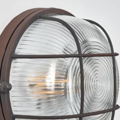 hofstein Applique murale Chaquire Brun, Rouille, 1 lumière