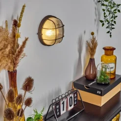 hofstein Applique murale Chaquire Brun, Rouille, 1 lumière