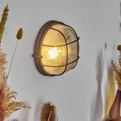 hofstein Applique murale Chaquire Brun, Rouille, 1 lumière