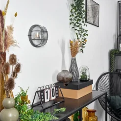 hofstein Applique murale Chaquire Gris, 1 lumière