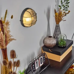 hofstein Applique murale Chaquire Gris, 1 lumière