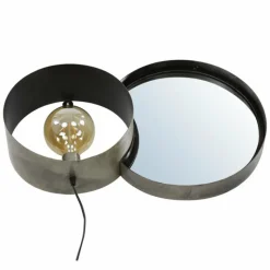 hofstein Applique murale Charger Argent Oxydé, 1 lumière* Appliques