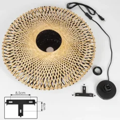 Luminaires Scandinaves-hofstein Applique murale Curahue Noir, 1 lumière