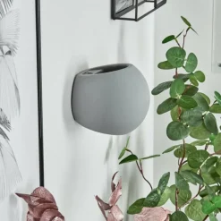 Luminaires Scandinaves-hofstein Applique murale Flot Gris, 1 lumière