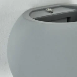 Luminaires Scandinaves-hofstein Applique murale Flot Gris, 1 lumière