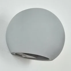 Luminaires Scandinaves-hofstein Applique murale Flot Gris, 1 lumière