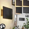 Luminaires Scandinaves-hofstein Applique murale Guadramil LED Noir, 1 lumière